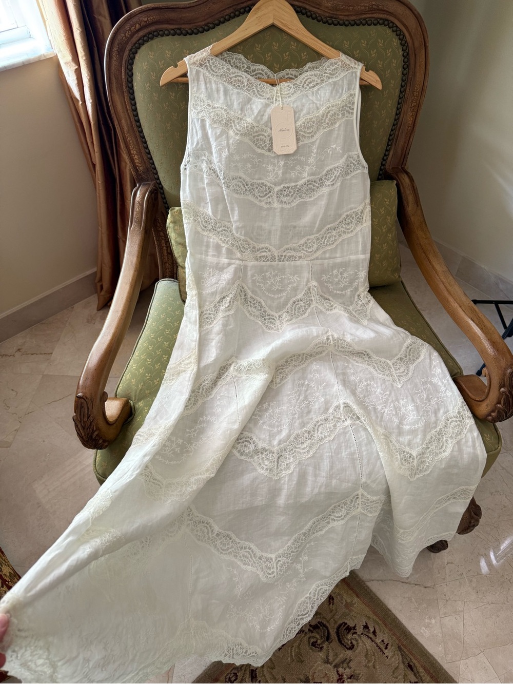 DÔEN Evanora Dress in Salt - Size M - Picture 4 of 6